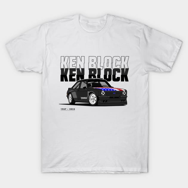 Ken Block T-Shirt by shketdesign